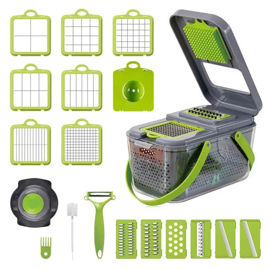 22 In 1 Multifunctional Vegetable Cutter | Viral Daily Kitchen Gadget - VarietyGifts