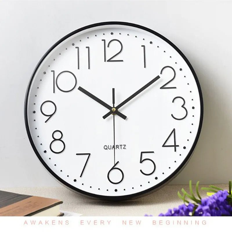 8 Inch Silent Modern Wall Clock | Stylish Home Decor, Fashionable - VarietyGifts