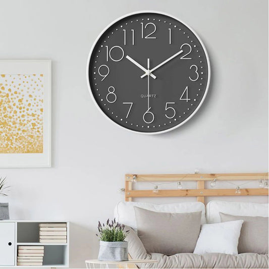 8 Inch Silent Modern Wall Clock | Stylish Home Decor, Fashionable - VarietyGifts