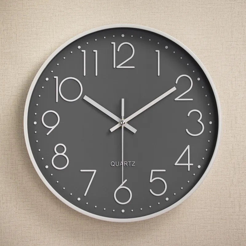 8 Inch Silent Modern Wall Clock | Stylish Home Decor, Fashionable - VarietyGifts