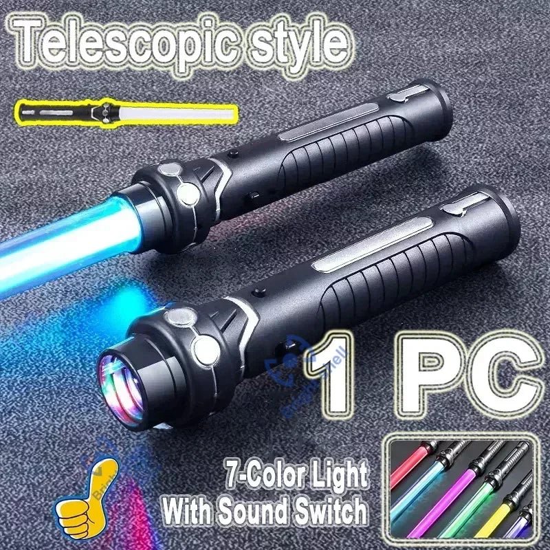 80cm Glowing Lightsaber With Sounds | RGB Laser Sword Toy, Children's - VarietyGifts