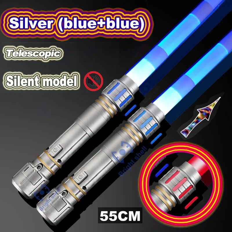 80cm Glowing Lightsaber With Sounds | RGB Laser Sword Toy, Children's - VarietyGifts