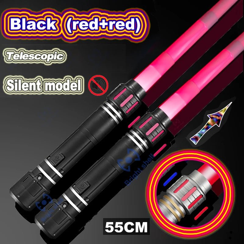 80cm Glowing Lightsaber With Sounds | RGB Laser Sword Toy, Children's - VarietyGifts