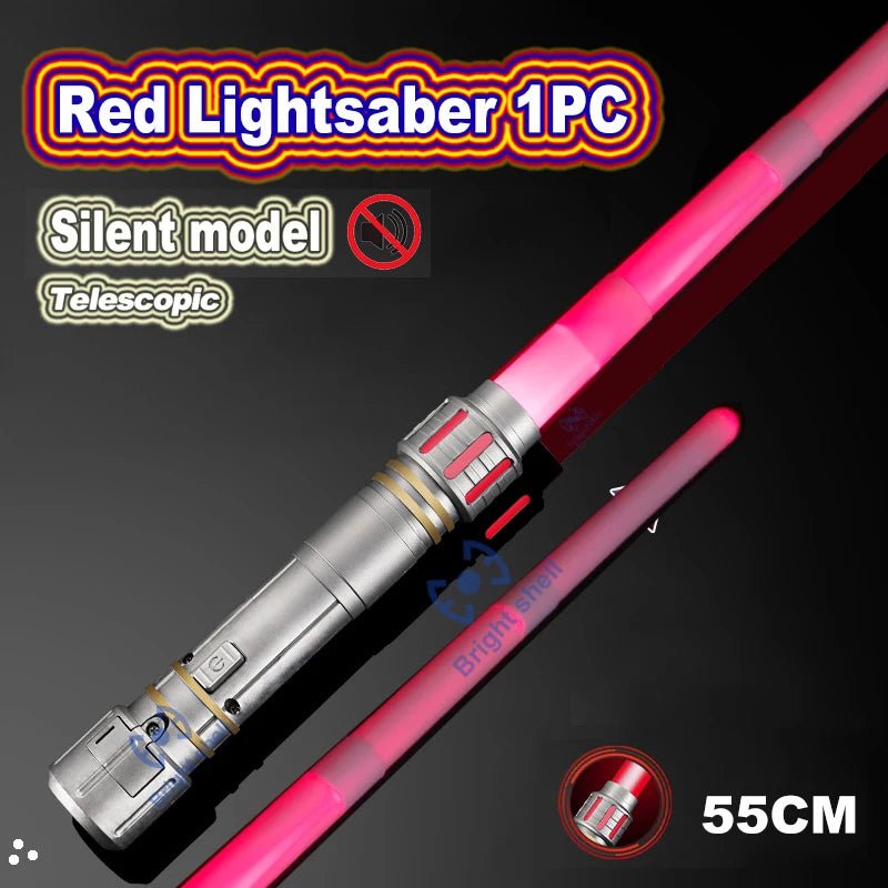 80cm Glowing Lightsaber With Sounds | RGB Laser Sword Toy, Children's - VarietyGifts