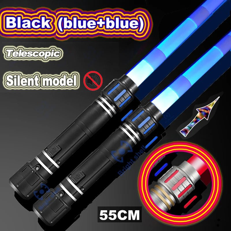 80cm Glowing Lightsaber With Sounds | RGB Laser Sword Toy, Children's - VarietyGifts