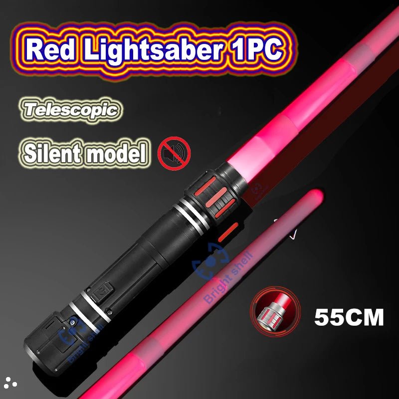 80cm Glowing Lightsaber With Sounds | RGB Laser Sword Toy, Children's - VarietyGifts