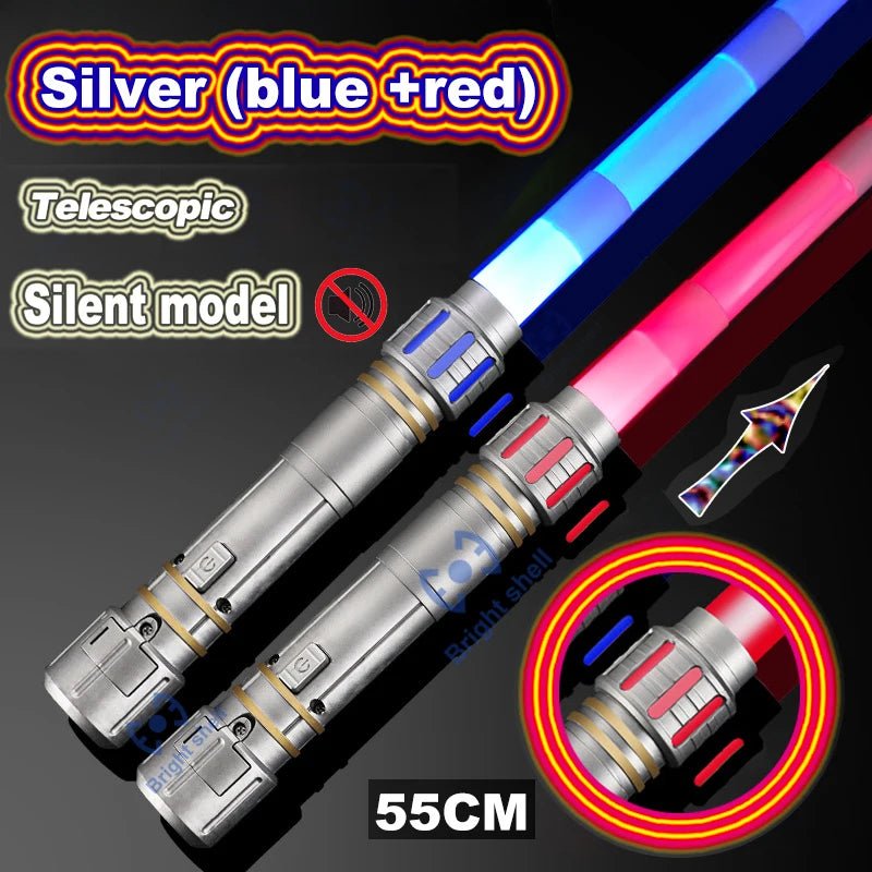 80cm Glowing Lightsaber With Sounds | RGB Laser Sword Toy, Children's - VarietyGifts