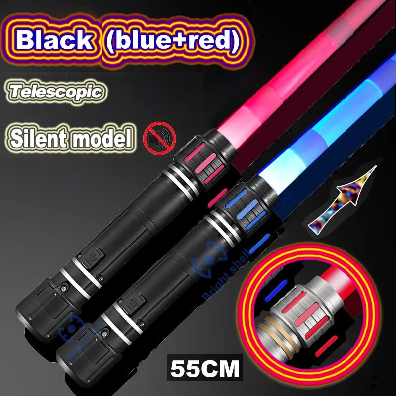 80cm Glowing Lightsaber With Sounds | RGB Laser Sword Toy, Children's - VarietyGifts