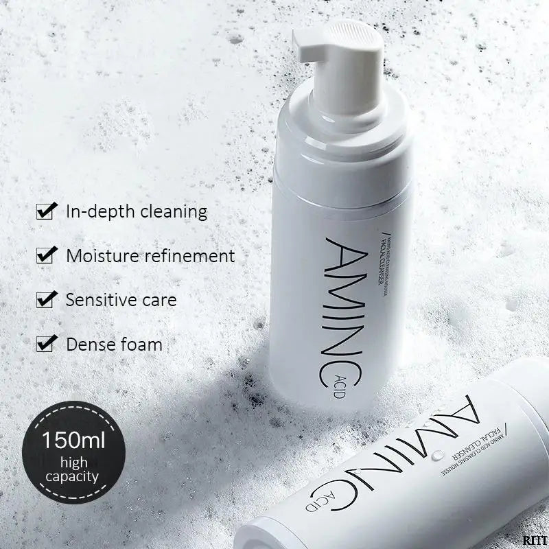 Amino Acid Cleansing Mousse 150ml | Gently Kill Deep Blackheads & Acne - VarietyGifts