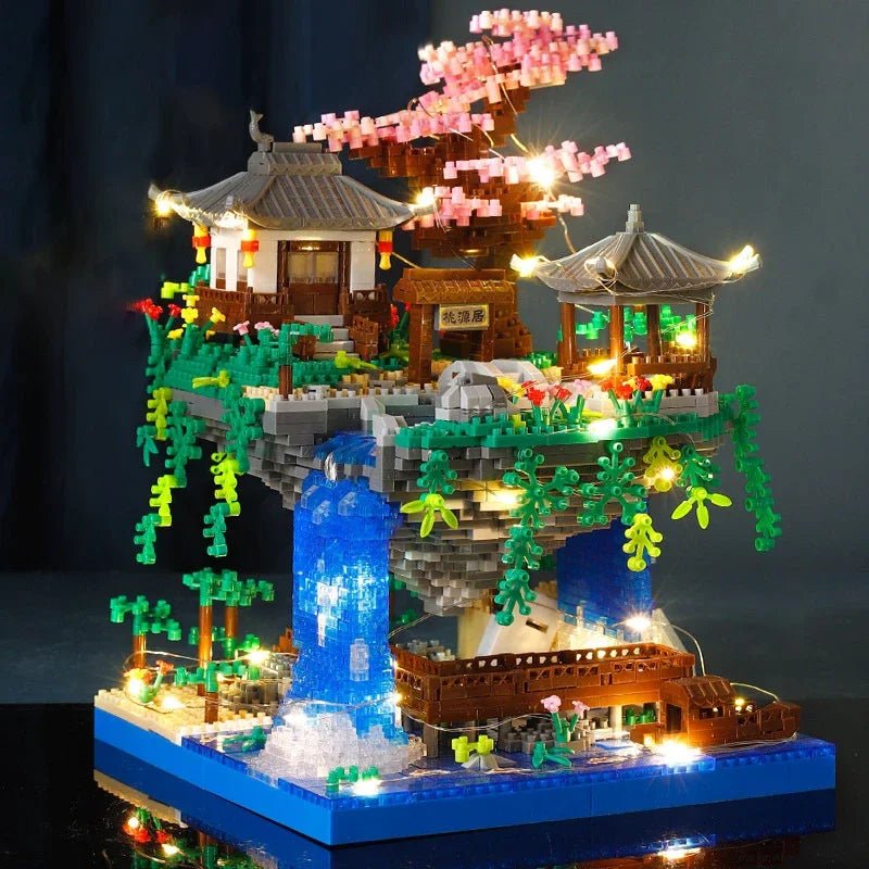 Ancient Island Castle Building Set | Building Block Children's DIY Toy - VarietyGifts