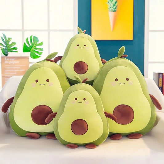 Avocado Soft Pillow Plush | Kawaii Cartoon Teddy, Avocado Squishmallow - VarietyGifts