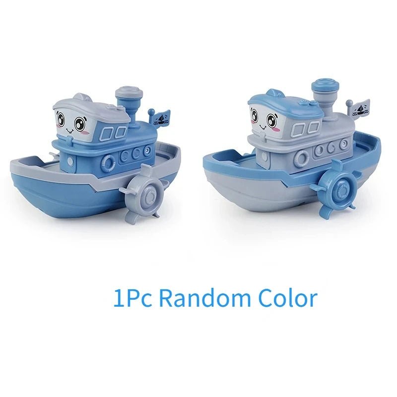 Baby Bath Toy Cartoon Ship | Clockwork, Wind Up Bath Toy, Toddler - VarietyGifts