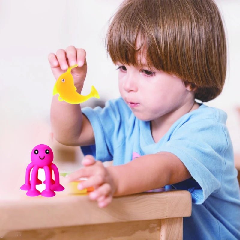 Baby Rubber Bath Toys | Suction Cup Toys, Hand - Eye Coordination - VarietyGifts