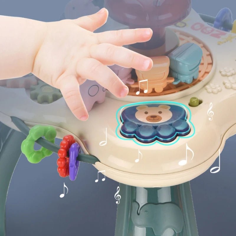 Baby & Toddler Activity Table | Educational Table Puzzle Shape Sensory - VarietyGifts