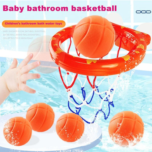 Basketball Hoop Bath Toy | Baby & Toddler Mini Shooting Basket - VarietyGifts