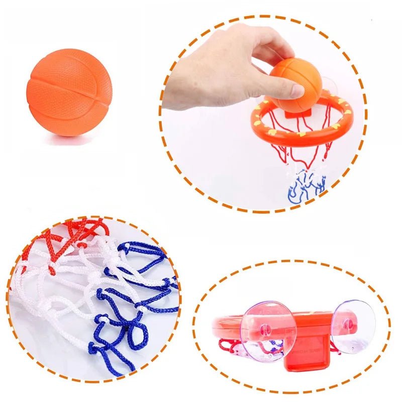 Basketball Hoop Bath Toy | Baby & Toddler Mini Shooting Basket - VarietyGifts