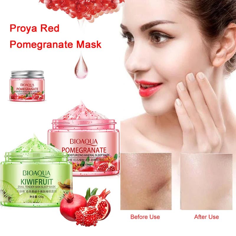 BIOAQUA Natural Face Mask | Anti Wrinkle, Anti Acne, Hydrating Fruit - VarietyGifts