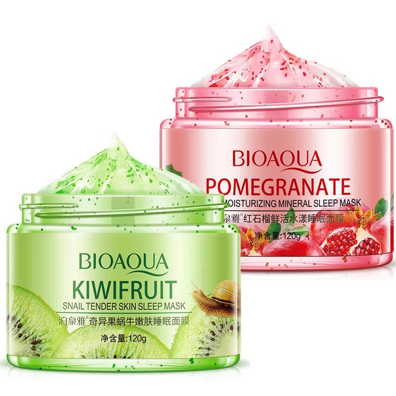 BIOAQUA Fruit Sleep Face Mask | Skincare Anti Wrinkle, Anti Acne, Hydrating Facial Mask. Korean Skincare