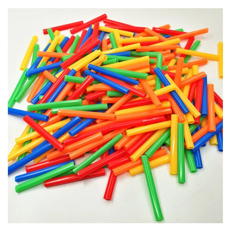 Building Straws For Kids | Linking Straws, Educational Creativity Toys - VarietyGifts