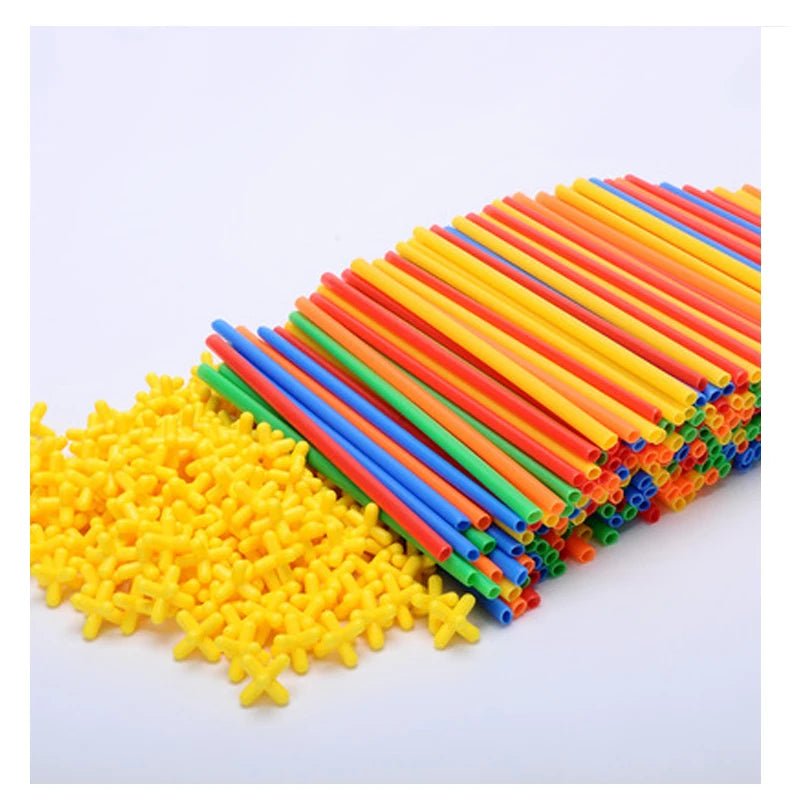 Building Straws For Kids | Linking Straws, Educational Creativity Toys - VarietyGifts