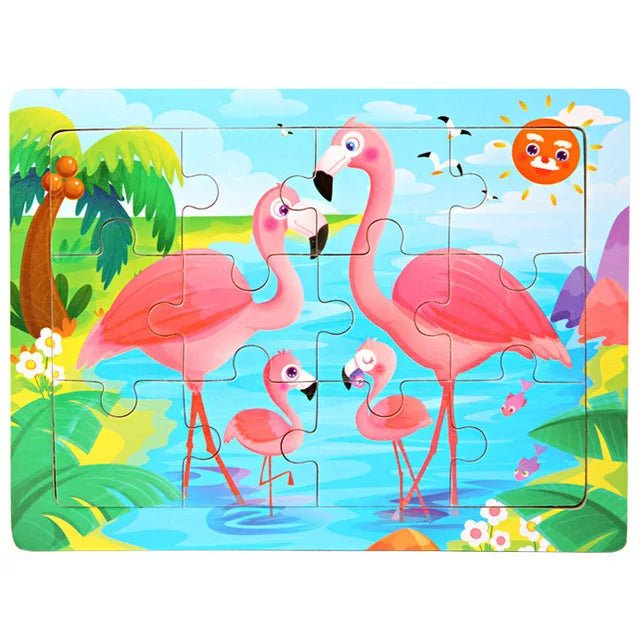 Children's 30 Piece Cartoon Jigsaw Puzzle | Montessori Kids Puzzle - VarietyGifts