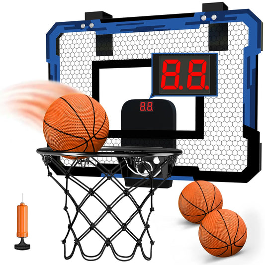 Children's Basketball Hoop With Scoreboard | Indoor & Outdoor, Kids - VarietyGifts