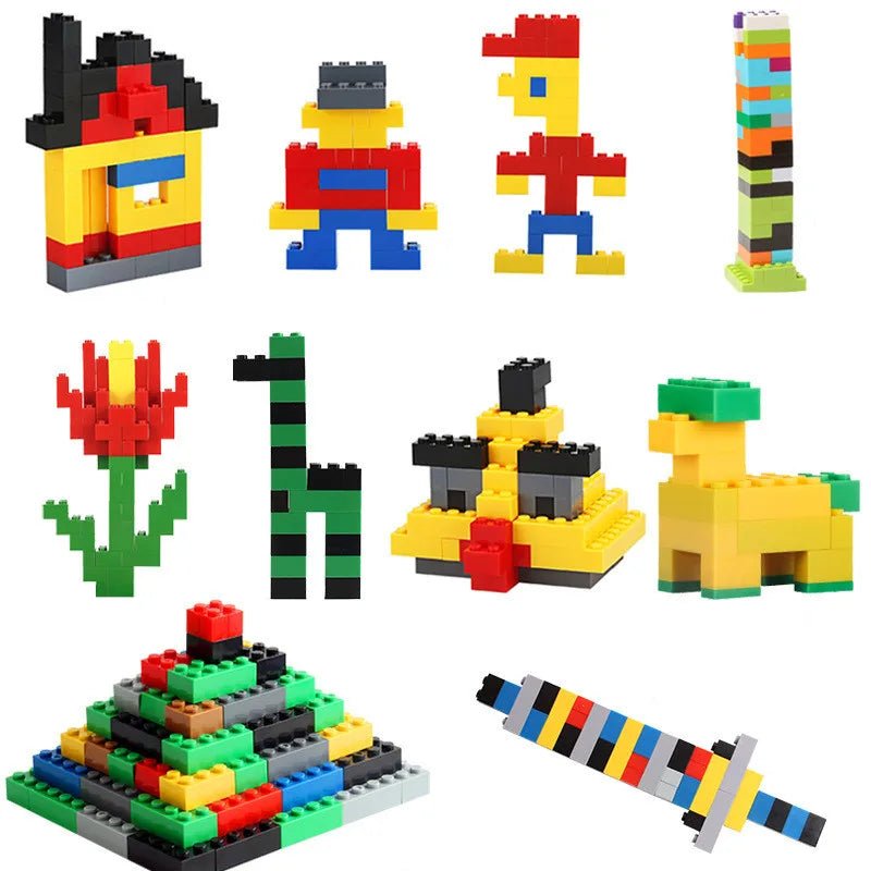 Children's Lego Bricks 500pc | DIY Building Blocks, Educational Toys - VarietyGifts