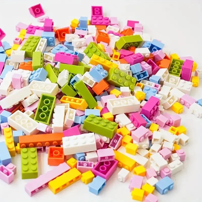 Children's Lego Bricks 500pc | DIY Building Blocks, Educational Toys - VarietyGifts