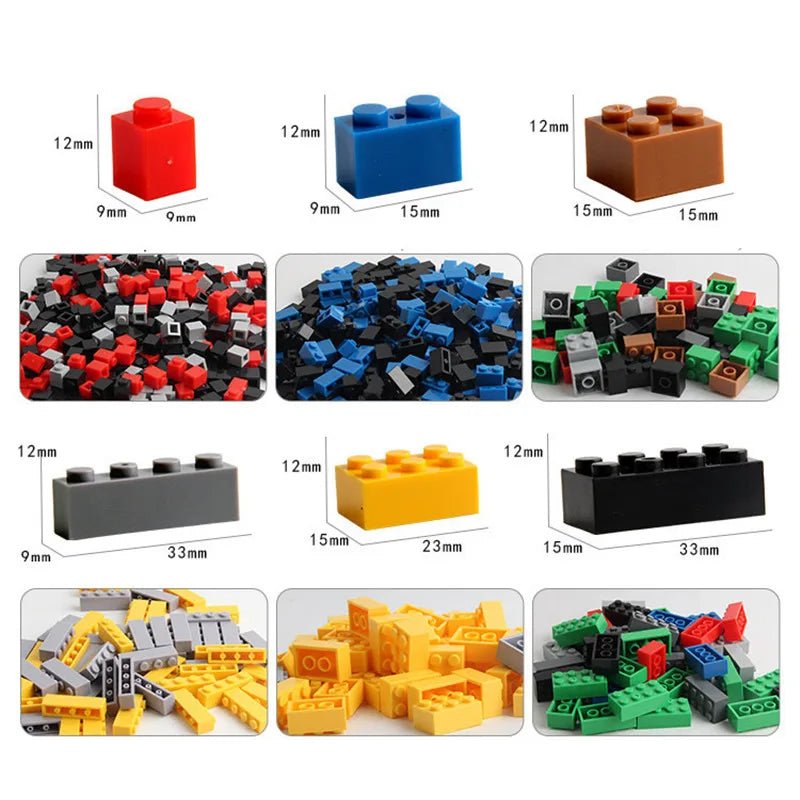 Children's Lego Bricks 500pc | DIY Building Blocks, Educational Toys - VarietyGifts