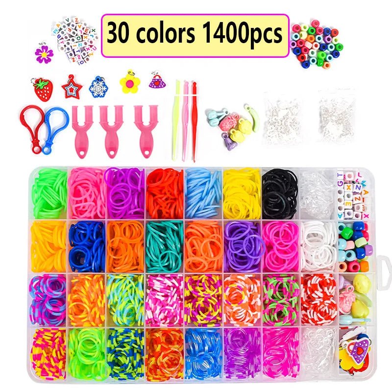 Children's Loom Bands Set | Bracelet Making Kit For Kids - VarietyGifts