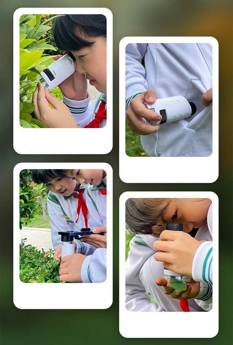 Children's Microscope | STEM Science Exploration, Portable Biology - VarietyGifts