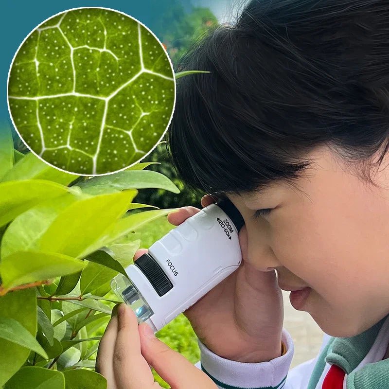 Children's Microscope | STEM Science Exploration, Portable Biology - VarietyGifts