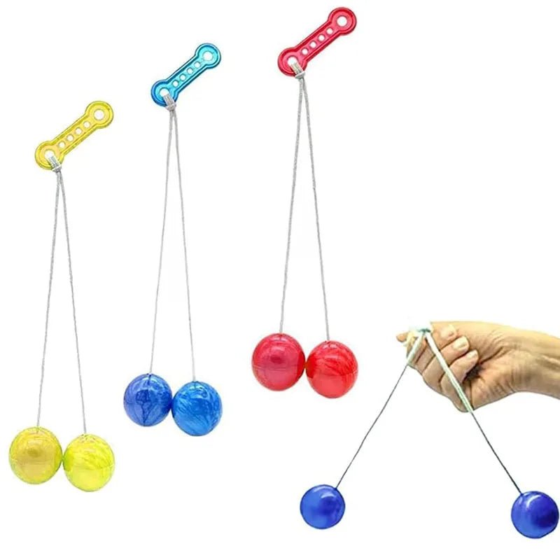 Clackers Balls On String | Anti Stress Fidget Toys For Sensory Play - VarietyGifts