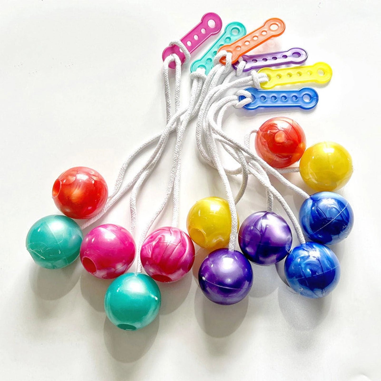 Clackers Balls On String | Anti Stress Fidget Toys For Sensory Play - VarietyGifts