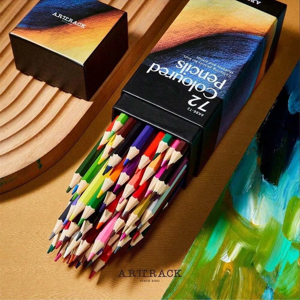 Coloured Pencils For Drawing | Colourful, Full Set, Artist Supplies - VarietyGifts