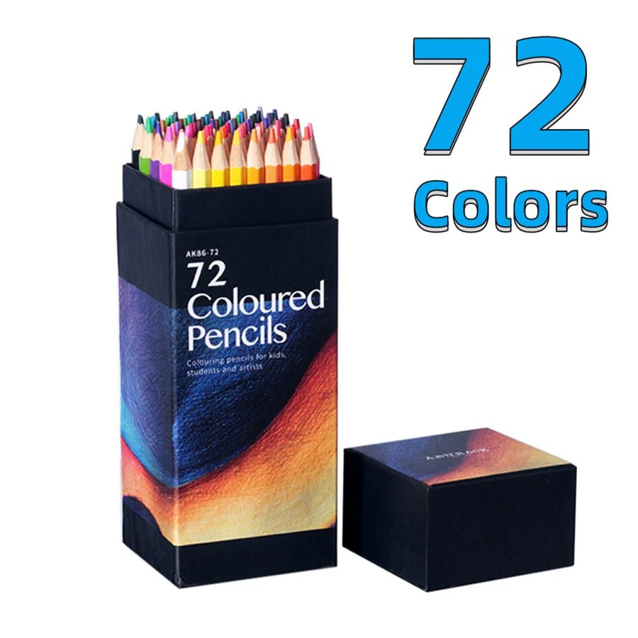 Coloured Pencils For Drawing | Colourful, Full Set, Artist Supplies - VarietyGifts