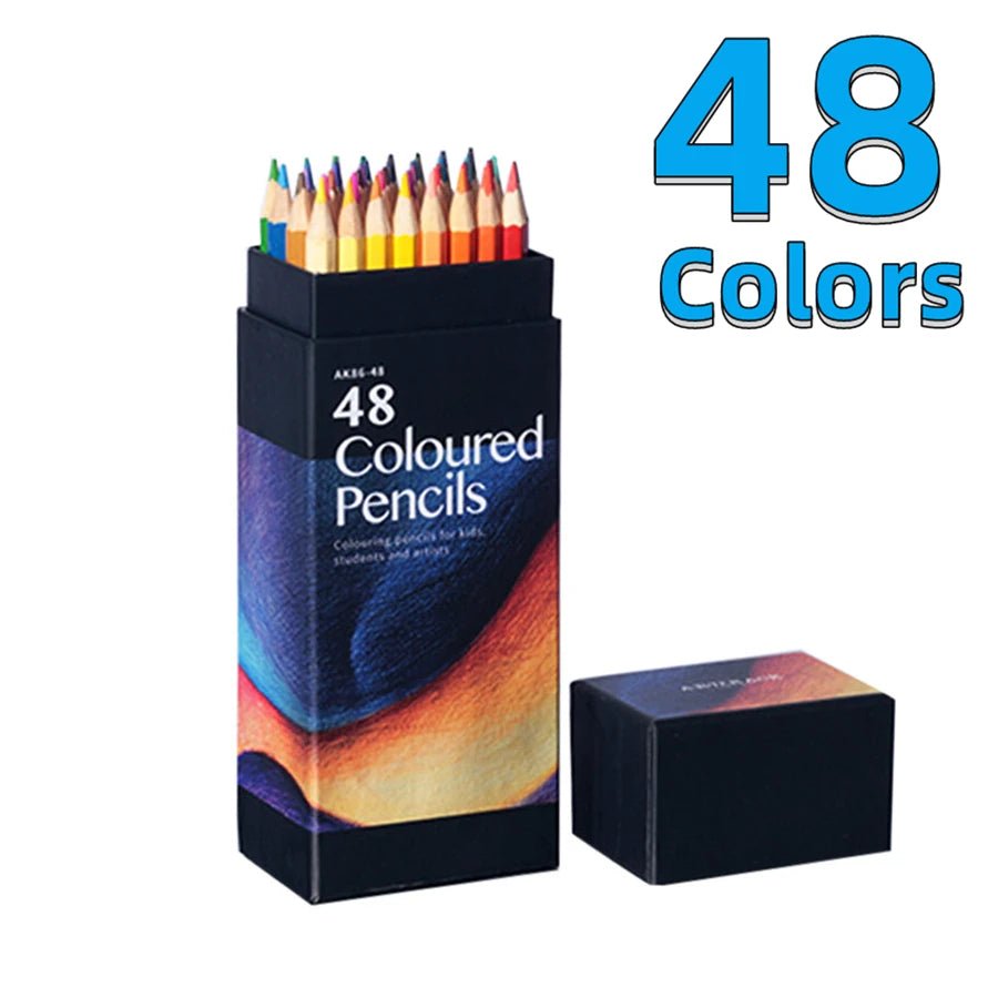 Coloured Pencils For Drawing | Colourful, Full Set, Artist Supplies - VarietyGifts