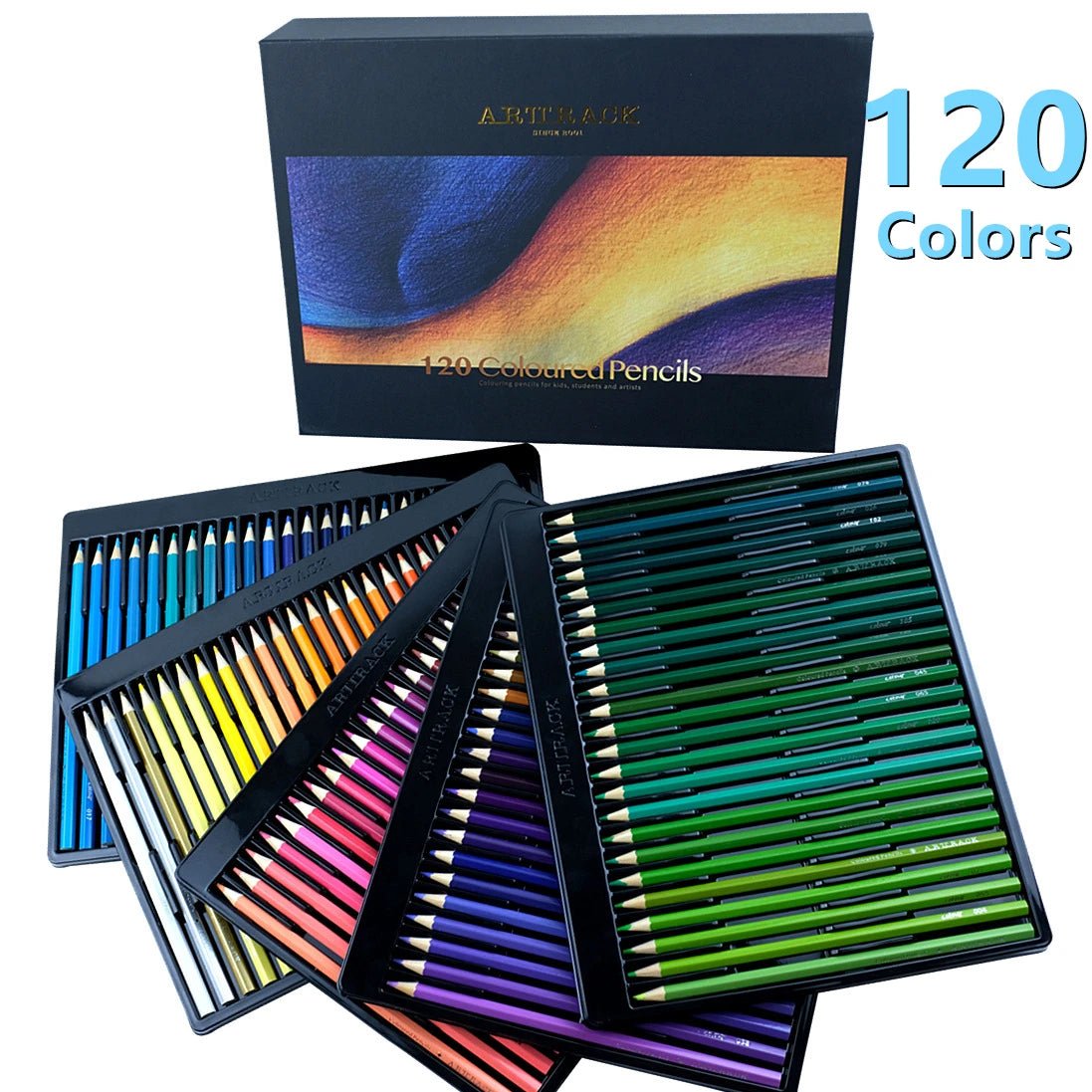 Coloured Pencils For Drawing | Colourful, Full Set, Artist Supplies - VarietyGifts