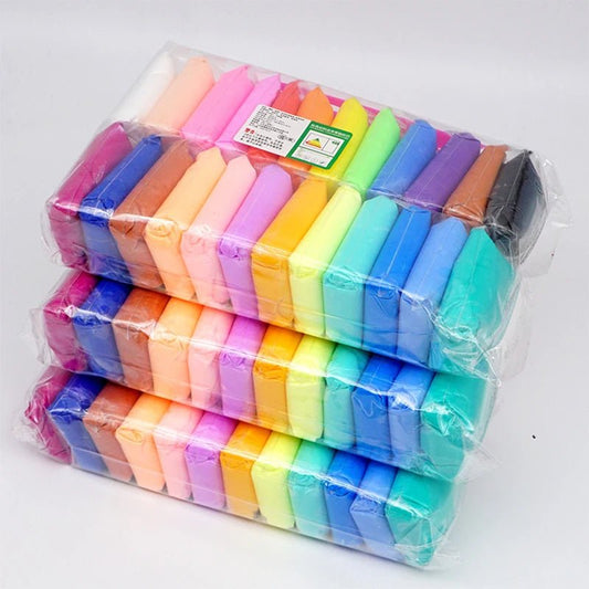 Colourful Super Light Clay 36pc | Modelling Clay With Tools, Soft DIY - VarietyGifts
