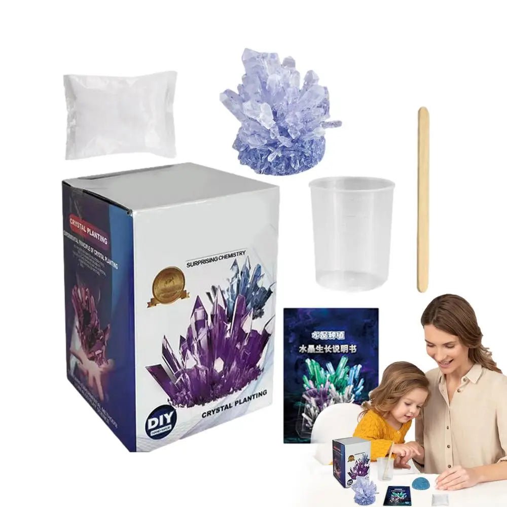 Crystal Growing Science Kit | Crystal Making Kit, Science Experiments - VarietyGifts