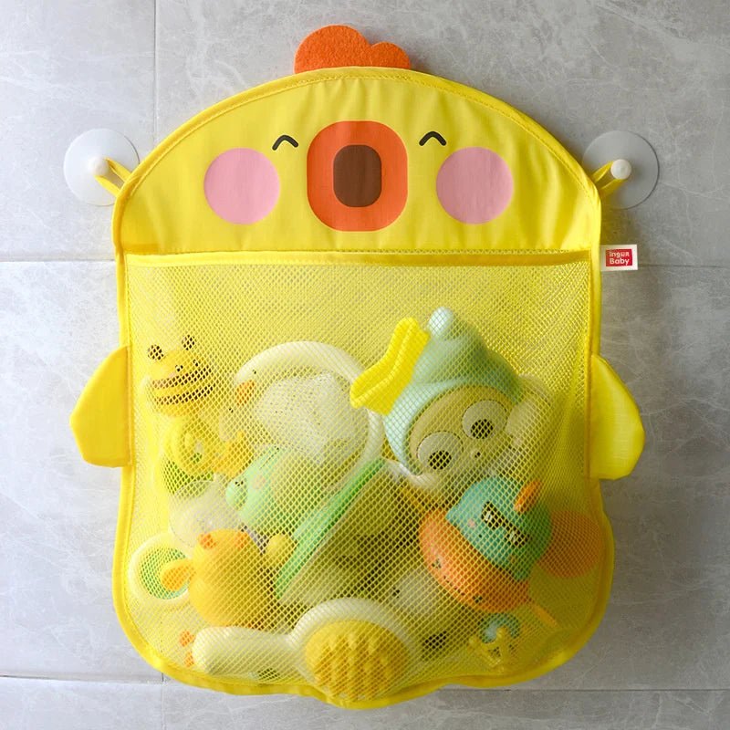 Cute Bath Toy Storage Bag | Bathroom Organiser, Cartoon Shower Toy Bag - VarietyGifts