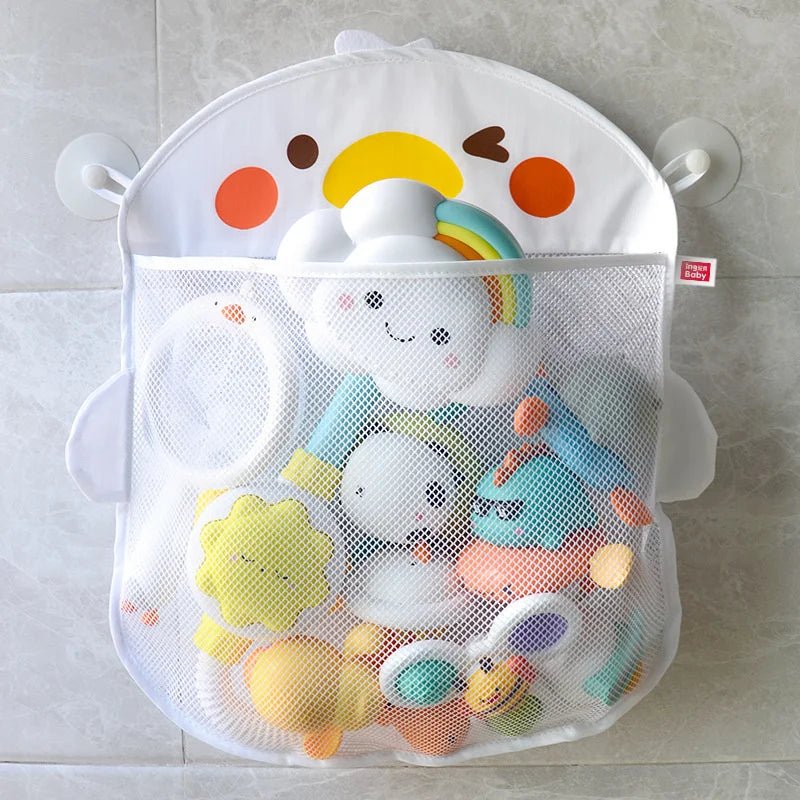 Cute Bath Toy Storage Bag | Bathroom Organiser, Cartoon Shower Toy Bag - VarietyGifts