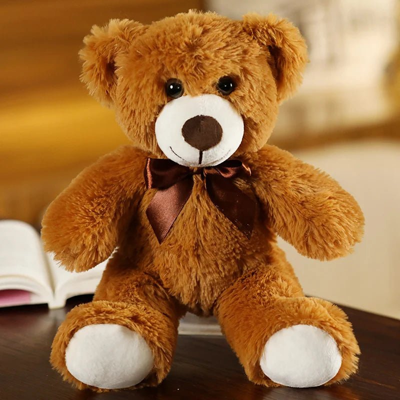 Cute Colourful Teddy Bear | 35CM Fluffy Plush Bear, Comforting, Cuddle - VarietyGifts