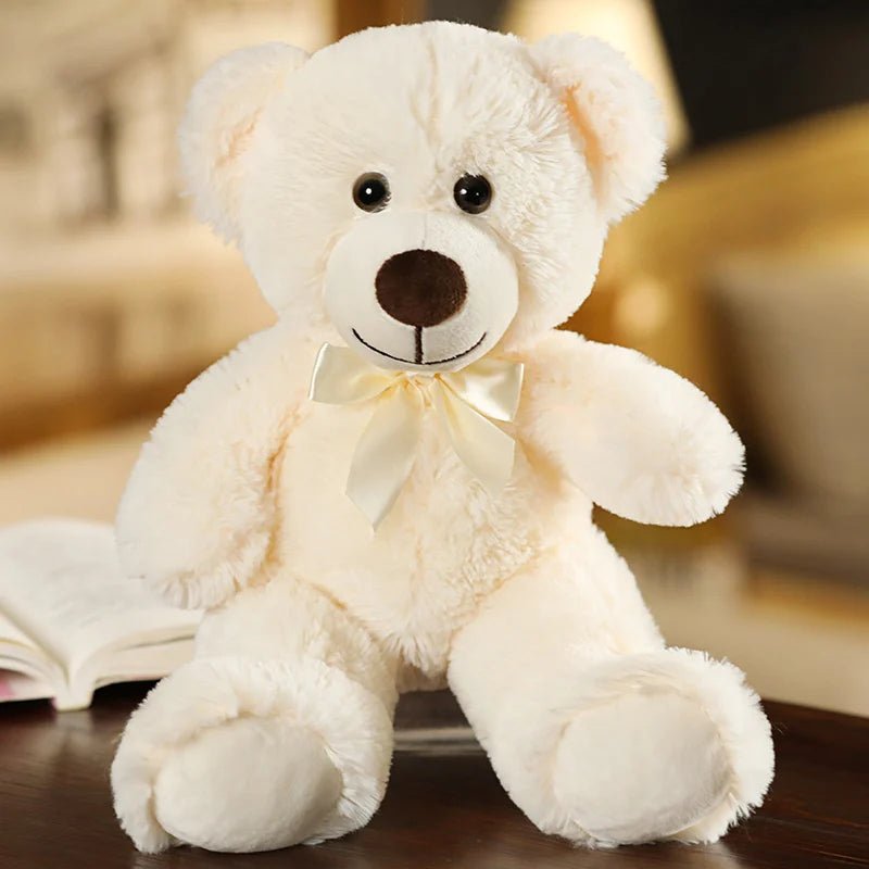 Cute Colourful Teddy Bear | 35CM Fluffy Plush Bear, Comforting, Cuddle - VarietyGifts