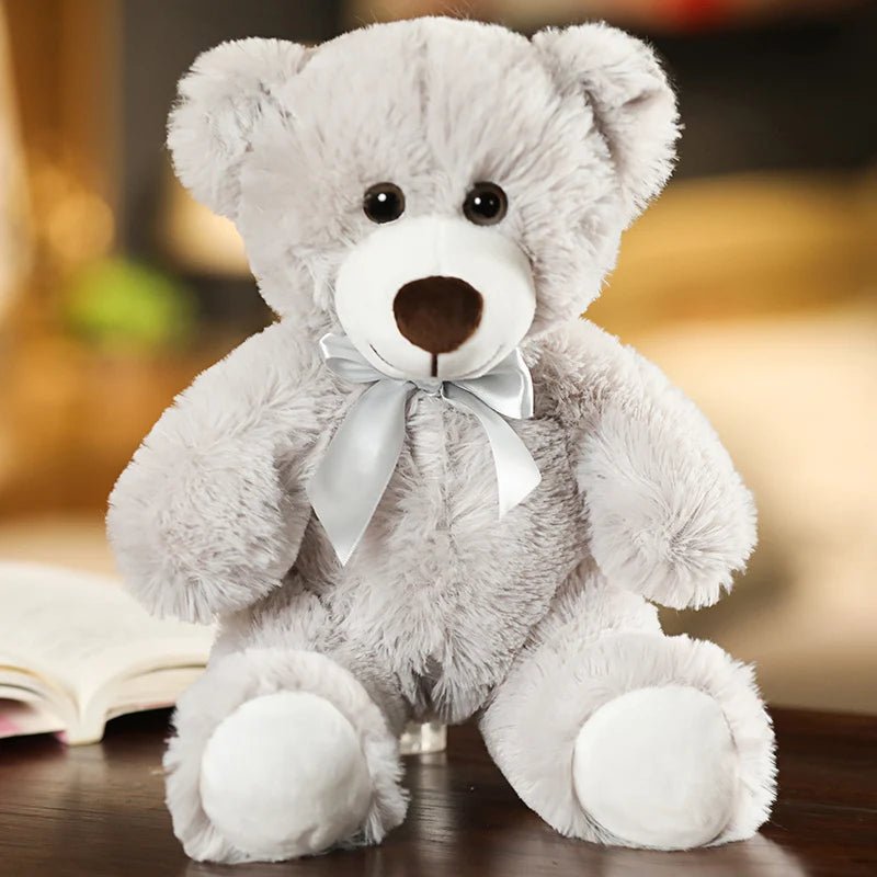 Cute Colourful Teddy Bear | 35CM Fluffy Plush Bear, Comforting, Cuddle - VarietyGifts