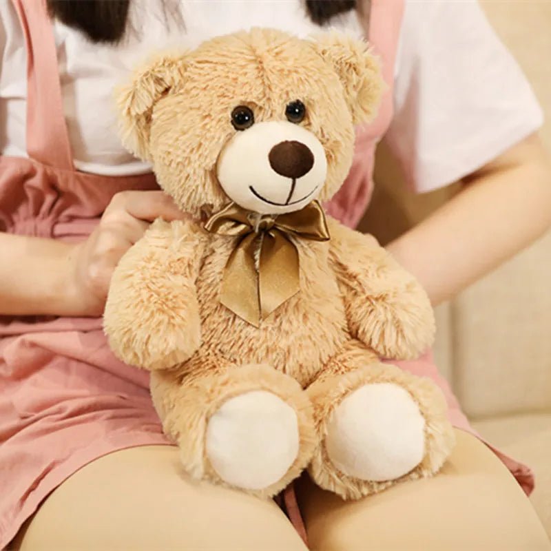 Cute Colourful Teddy Bear | 35CM Fluffy Plush Bear, Comforting, Cuddle - VarietyGifts