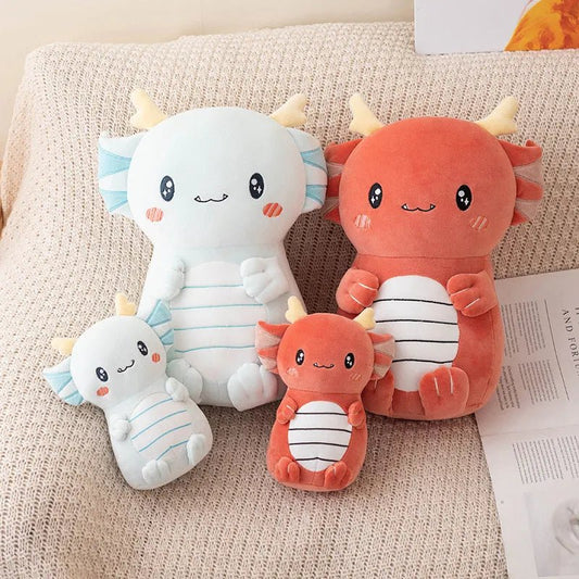 Cute Dragon Plush Toy | Soft Stuffed Animal, Kawaii Plushie, Childrens - VarietyGifts