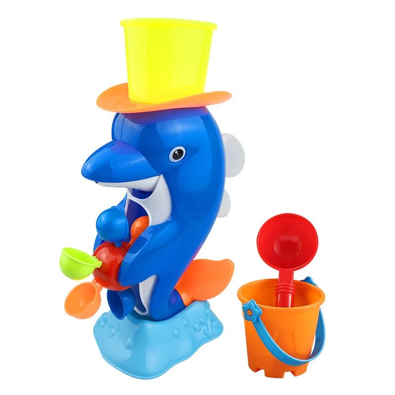 Cute Duck Waterwheel Bath Toy | Kids Shower Toys, Water Spraying Wheel - VarietyGifts