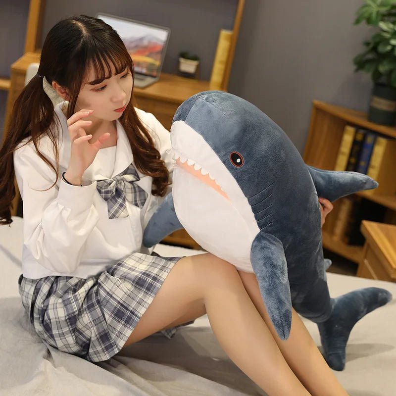 Cute Shark Plush Toy | Large Stuffed animal, Soft & Cosy - VarietyGifts