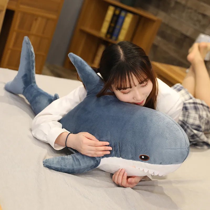 Cute Shark Plush Toy | Large Stuffed animal, Soft & Cosy - VarietyGifts
